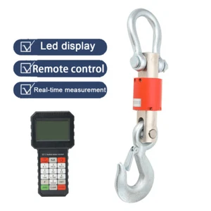 Grúa Inalámbrica 10T Digital Polipasto Báscula Recargable Báscula Colgante con Control Remoto - Imagen 1 de 12