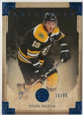 2013 2013-14 Upper Deck Artifacts Sapphire #96 Tyler Seguin 15/85 Boston Bruins - Image 1 of 2