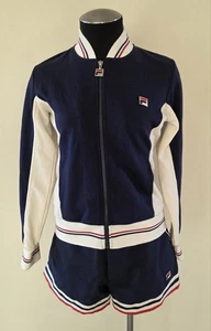 NWT FILA Settanta Track Jacket Navy White Red Size S & Match Dyer Shorts Sz M - Picture 1 of 10