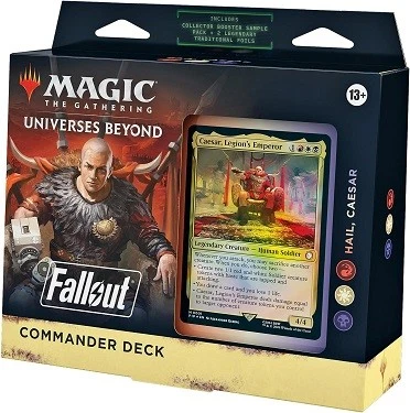 WOTC Magic: The Gathering Universes Beyond: Fallout Commander Deck - Hail, Caesar
