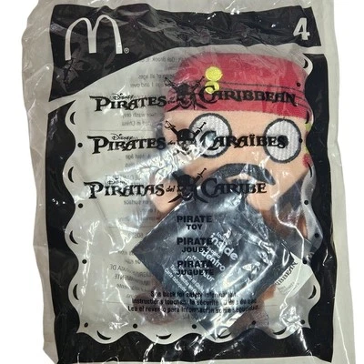 2006 McDonalds Pirates of the Caribbean Pirate 4 New in Package  - Image 1 of 2