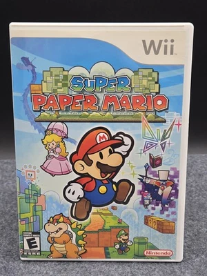 Super Paper Mario (Nintendo Wii, 2007) No Manual - Image 1 of 4