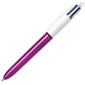 Stift Bic Shine Silver Weiß [12 Stücke] - Bild 1 von 1