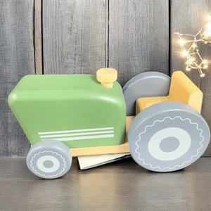 Hearth & Hand with Magnolia Wood Toy Farm Tractor New With Tags Decorative Toy - Picture 1 of 10