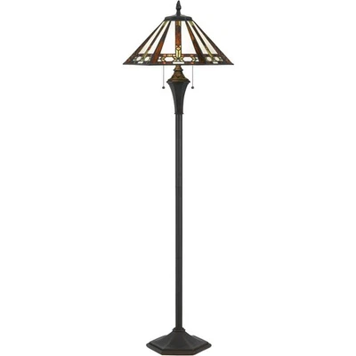 CAL Lighting & Accessories BO-2717FL Tiffany Floor Lamp Tiffany - Image 1 of 2