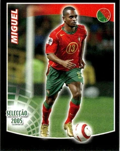 Pegatina Panini Futebol 2005 inserción Miguel Portugal Seleção #418 - Imagen 1 de 2