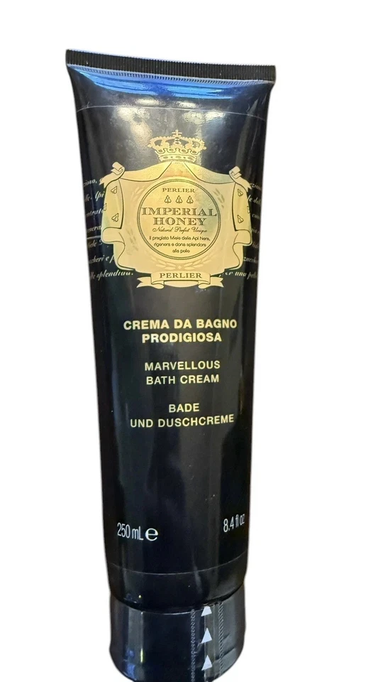 Crema de baño Perlier Imperial Honey Maravillosa 8,4 OZ nueva sellada de fábrica Foto 1 de 1