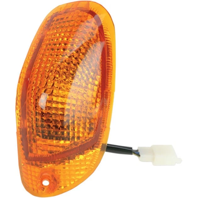 K&S DOT Turn Signal D/F Front Left White Amber for Kawasaki Ninja ZX-11 93-01 - Изображение 1 из 1