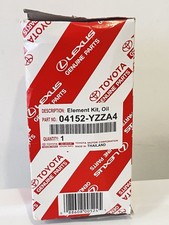TOYOTA LAND CRUISER SEQUOIA TUNDRA OIL FILTER SET OF (1) GENUINE OEM 04152-YZZA4