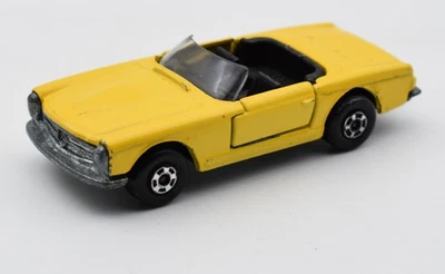 Matchbox Superfast #27 Mercedes Benz 230 SL arredamento nero. Inghilterra Base - Immagine 1 di 4