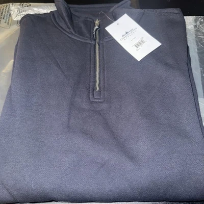 Sudadera Charles River Para Mujer Crosswind Cuarto Cremallera Azul Marino XL Extra Grande NUEVA Foto 1 de 4