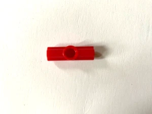 LEGO Technic Parts: Axle Pin Connector #2, Part #32034, Red - 1 Pc - Picture 1 of 1
