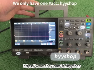 SIGLENT SDS824X HD oscilloscope, 200MHz, 2GSa/s, 12 bit /hyy/ - Picture 1 of 4