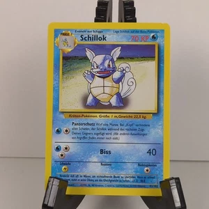 Pokemon Wartortle (Schillok) 42/102 - Juego Base ALEMÁN - Nunca Jugado Casi Nuevo/Muy Nuevo - Imagen 1 de 3