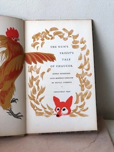 The Nun's Priest's Tale of Chaucer by Nevill Coghill 1950 Limited Edition - Picture 1 of 21