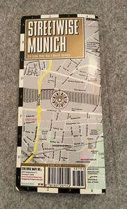 STREETWISE Laminated Foldout Map MUNICH 2015  - Picture 1 of 6
