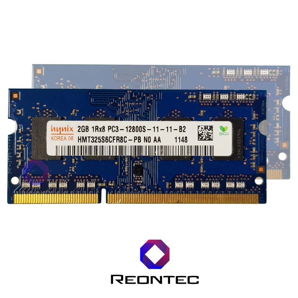 2GB RAM De Laptop Hynix PC3 - 12800S DDR3 HMT325S6CFR8C-PB - Imagen 1 de 1