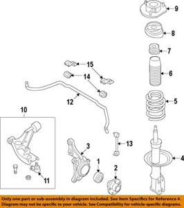 GM OEM 12-22 Encore Front Suspension Brake Components-Wheel Bearing 13543432 - Picture 1 of 1