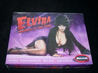 Moebius Models - ELVIRA - Mistress of the Dark (SEALED) 1/8 Model Kit - Image 1 of 2