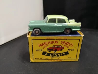 W149-MATCHBOX LESNEY No29B AUSTIN A55 CAMBRIDGE SEDAN WITH BOX.SPW - Image 1 of 4