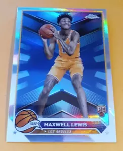 2023-24 Topps Chrome Basketball Maxwell Lewis RC #16 - Refractor - Lakers - Bild 1 von 2
