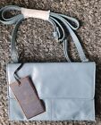 Brand New With Tags NEXT Small Leather Cross Body Bag Blue 