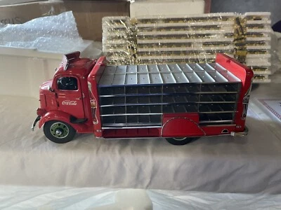 Danbury Mint 1938 COCA-COLA FORD DELIVERY TRUCK with crates COA  Box Papers - Image 1 of 4
