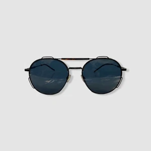 Christian Dior DIOR0234S Men's Black Brow Bar Round Sunglasses 54-17-150 - Picture 1 of 7