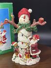Seymour Mann Christmas Collectibles Snowman Santa Bear Figurine ACA-759A
