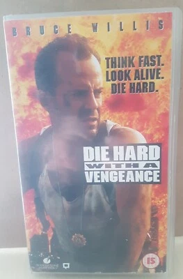 Die Hard With A Vengeance VHS Video Cassette Tape -1995 - Image 1 of 3
