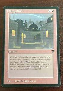 MTG Falling Star Legends Regular Rare LP - Picture 1 of 2