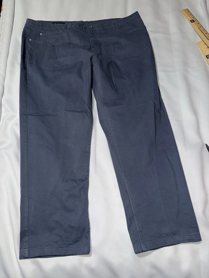 Брюки Cutter And Buck Chino 40 синие, мужские, с подолом - Изображение 1 из 4