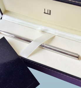 Unused Vintage Dunhill Silver Ballpoint Pen Japan [New]