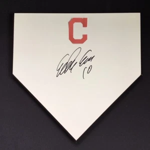 Cleveland Indians EDWIN ENCARNACION SIGNED autographed baseball home plate! - Picture 1 of 2