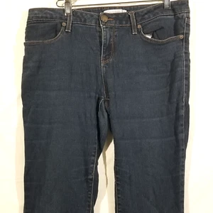 No Boundaries Jeans Size 15 Blue Dark Wash Denim Stretch Women NOBO - Picture 1 of 5