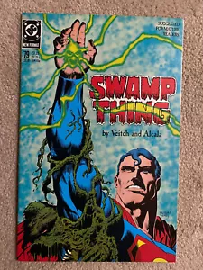 DC COMICS SWAMP THING #79 (1988) estrella invitada SUPERMAN - Imagen 1 de 2