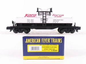 S American Flyer 6-48285 2010 Southern California Club Karo Sirup Tankcar #33212 - Bild 1 von 10