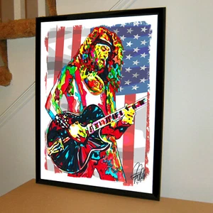 Ted Nugent Guitar Hard Rock Music Poster Print Wall Art 18x24 - Picture 1 of 7