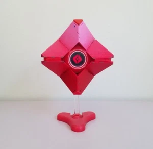 Crimson Shell Fan Made Destiny Ghost Replica - Valentine's Day - w/ STAND - Gift - Picture 1 of 6