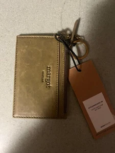 Margot New York Kate Card Case w Key Ring -  leather (NWT) - Picture 1 of 4