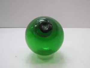 2.25 inch Diameter Green Pre 1980 Curio Glass Float Buoy Ball (X2250) - Picture 1 of 3