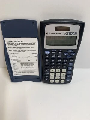 Vintage Texas Instruments TI-30X IIS Calculator Retro Working 1999, 2003 Retired - Image 1 of 4