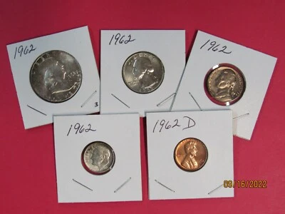 1962 US MINT SET "SILVER" (3) - Image 1 of 2