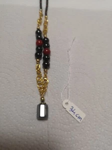 Collana con ciondolo ematite  - Foto 1 di 8