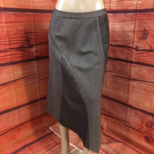 J JILL BROWN RED SKIRT SIZE 10 - Picture 1 of 2