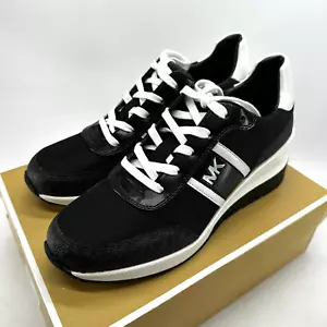 Michael Kors Mabel Wedge Sneaker Turnschuhe Schuhe schwarz Damengröße 10 " - Bild 1 von 10