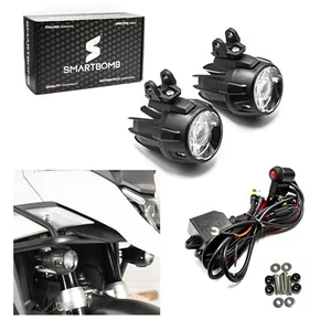 2 Feux Auxiliaires LED 40W Profondeur BMW R1300GS COMPATIBLE TOP PROTECTION - Photo 1/16