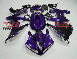 Metallic Purple Fairing Body Kit +Tank Cover For Yamaha YZF R1 2004 2005 2006 - Picture 1 of 21