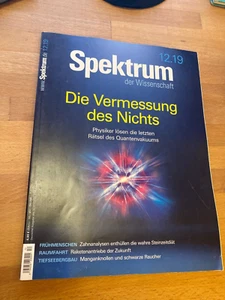Spektrum der Wissenschaft: 12/2019 Die Vermessung des Nichts - Bild 1 von 7