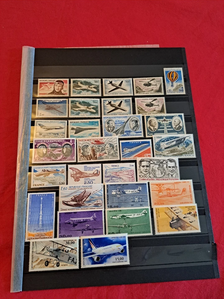 Timbres France Neufs **POSTE AERIENNE SERIE COMPLETE DU N° 34 AU N° 63  LUXE - Photo 1/1